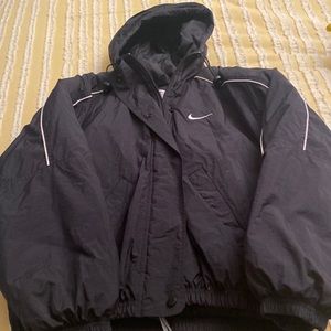 Nike puffy short ski jacket size S(4-6)